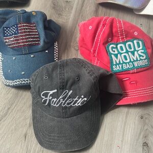 Fabletics Hat, Mom Hat, American Hat